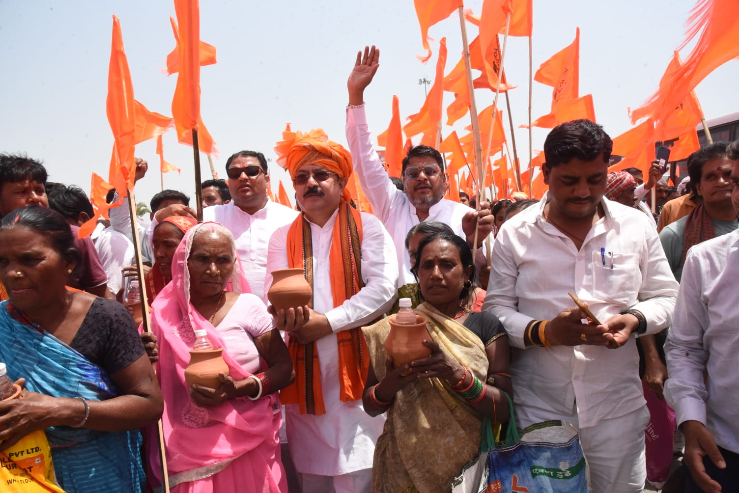 पटना मरीन ड्राइव पर शिवाजी महाराज की प्रतिमा लगाने के लिए जमीन आवंटन करने की मांग, समर्थन में जुटे 10 हजार समर्थक
