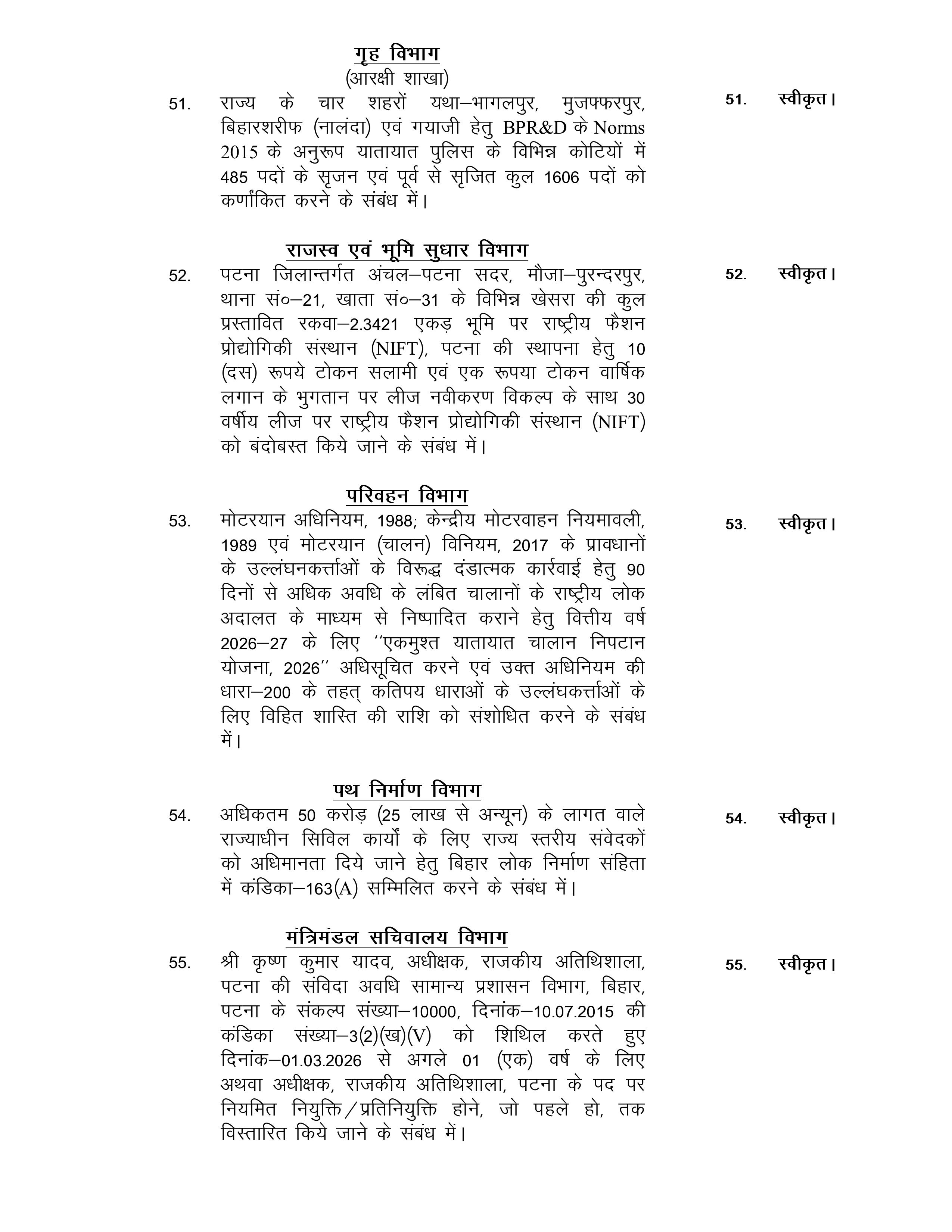 Bihar Cabinet Meeting:सम्राट कैबिनेट की बैठक खत्म, 63 एजेंडों पर लगी मुहर