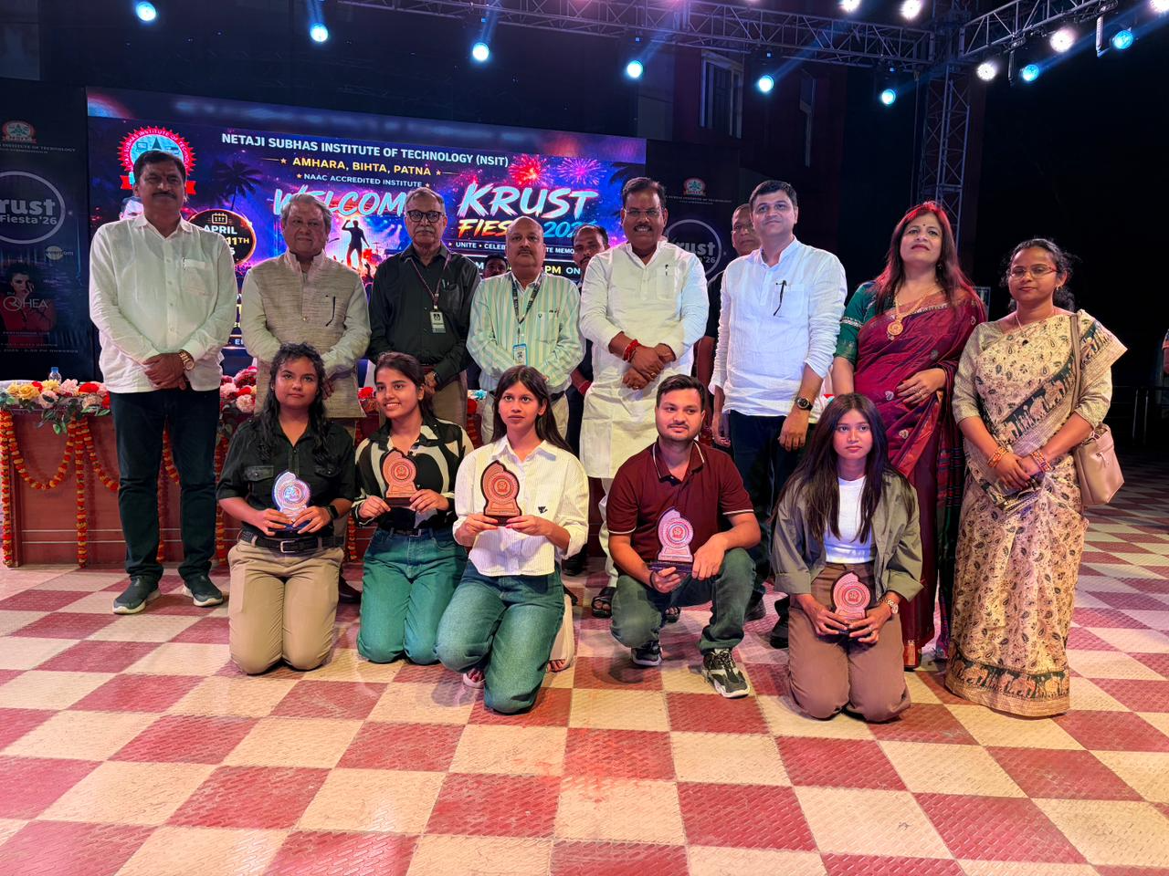 KRUST 2026 सांस्कृतिक महोत्सव का भव्य समापन: NSIT बिहटा में छात्रों ने बिखेरा जलवा 