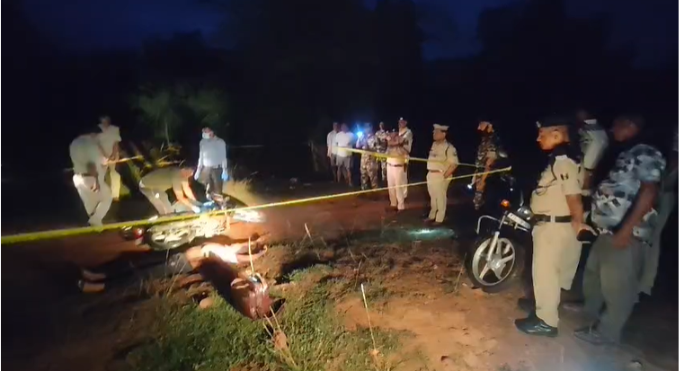 बांका में डबल मर्डर: बाइक सवार दो युवकों की ताबड़तोड़ गोली मारकर हत्या, घटनास्थल से 10 से अधिक खोखे बरामद