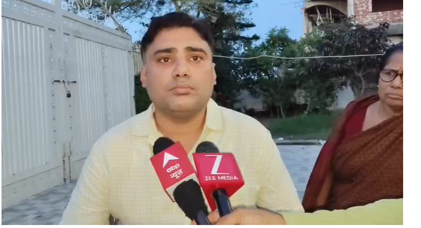 पत्नी और ससुराल वालों पर पति ने लगाया प्रताड़ना और जमीन हड़पने का आरोप, पुलिस से लगाई न्याय की गुहार 