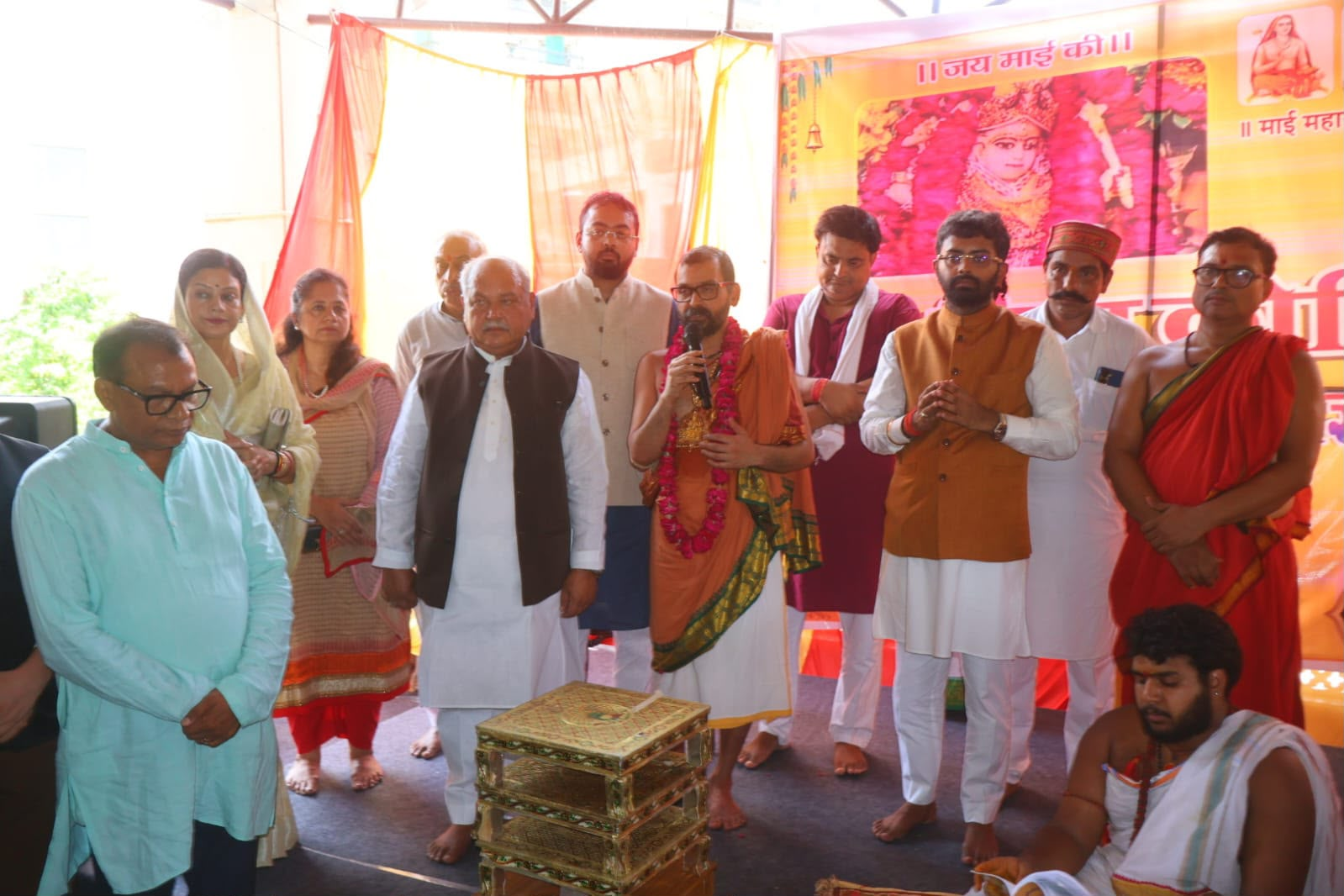 ग्वालियर में 55वें श्री विद्या कोटि कुमकुमार्चन महायज्ञ का शुभारंभ, हजारों श्रद्धालु हुए शामिल