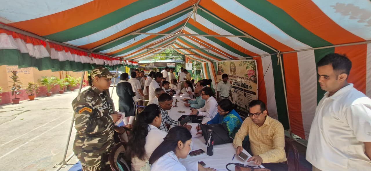 पटना: 40वीं वाहिनी SSB में निःशुल्क आयुर्वेदिक स्वास्थ्य शिविर, 100 से अधिक जवानों और परिजनों को मिला लाभ