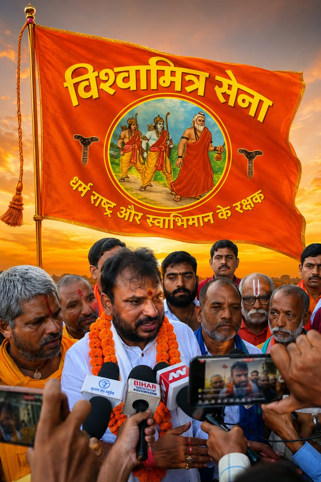 होम-स्टे योजना से बक्सर को बाहर रखने पर विश्वामित्र सेना का विरोध, सरकार को दी जनआंदोलन की चेतावनी