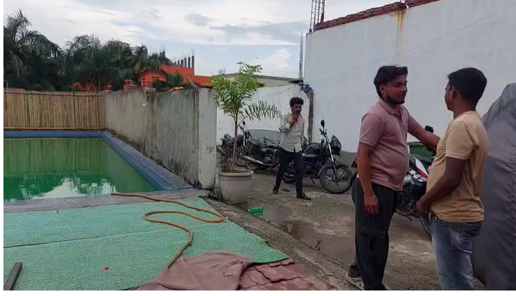 बोधगया के रिसोर्ट में घुसकर स्टाफ से मारपीट, स्विमिंग पूल विवाद के बाद हमला, CCTV में कैद हुई घटना की तस्वीर