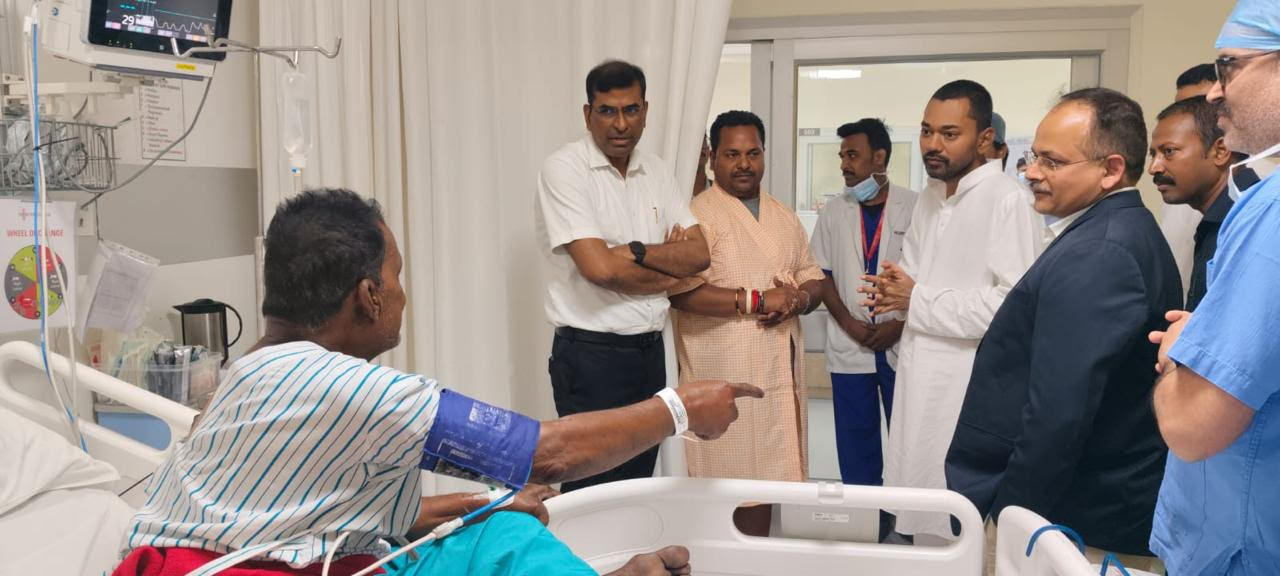 दिल्ली का दौरा बीच में छोड़ पटना लौटे स्वास्थ्य मंत्री निशांत कुमार, मेदांता अस्पताल पहुंचकर घायलों का जाना हाल