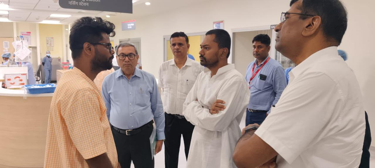 दिल्ली का दौरा बीच में छोड़ पटना लौटे स्वास्थ्य मंत्री निशांत कुमार, मेदांता अस्पताल पहुंचकर घायलों का जाना हाल