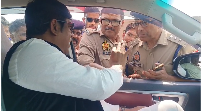 आजाद बिंद के परिवार से मिलने जा रहे मुकेश सहनी को यूपी पुलिस ने रोका, बोले- लोकतंत्र का गला घोंट रही योगी सरकार