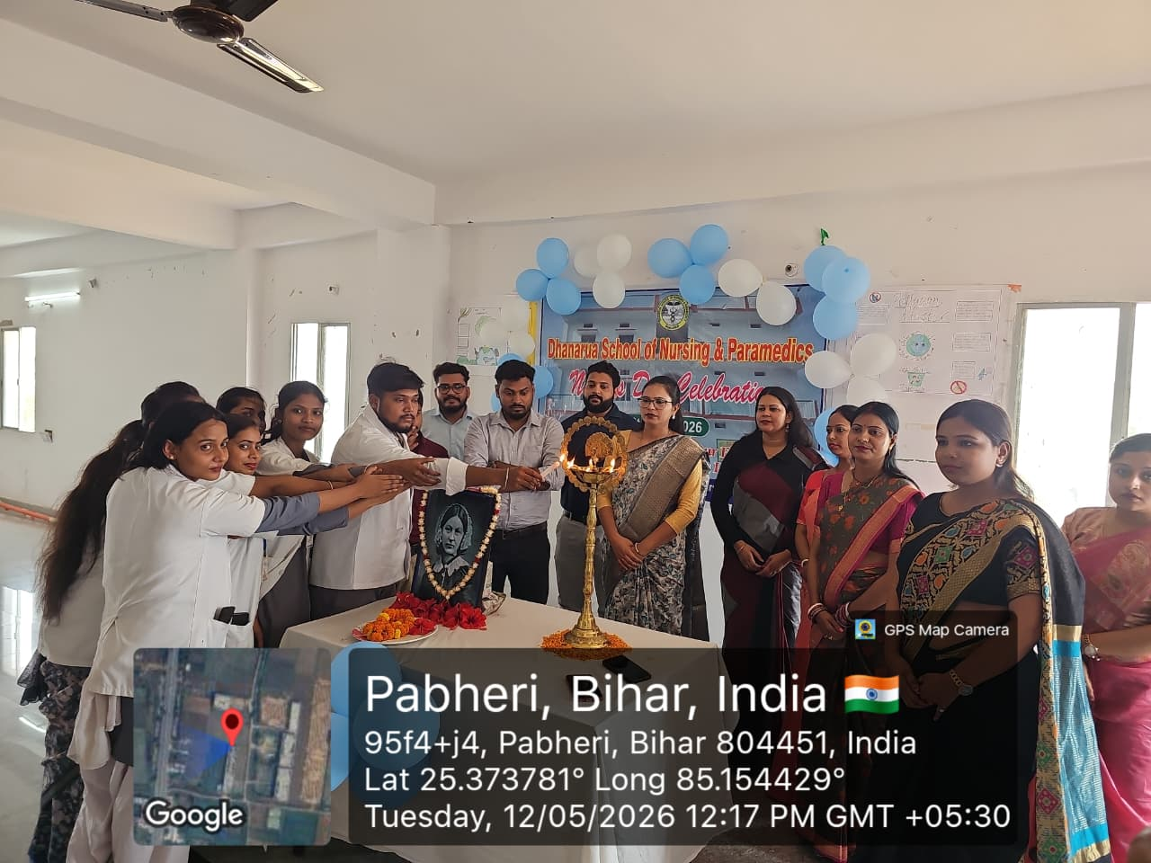 धनरुआ स्कूल ऑफ नर्सिंग एंड पैरामेडिक्स में धूमधाम से मनाया गया अंतर्राष्ट्रीय नर्स दिवस, संस्थान के निदेशक बोले.."नर्सिंग केवल एक पेशा नहीं, बल्कि मानवता की सबसे बड़ी सेवा है”
