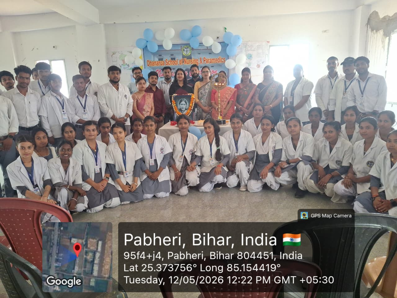 धनरुआ स्कूल ऑफ नर्सिंग एंड पैरामेडिक्स में धूमधाम से मनाया गया अंतर्राष्ट्रीय नर्स दिवस, संस्थान के निदेशक बोले.."नर्सिंग केवल एक पेशा नहीं, बल्कि मानवता की सबसे बड़ी सेवा है”