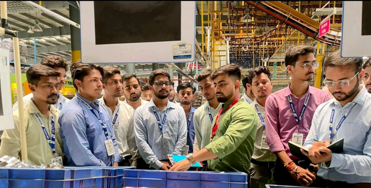 ISM पटना के छात्रों ने HERO साइकिल यूनिट में समझी आधुनिक मैन्युफैक्चरिंग सिस्टम की कार्यप्रणाली