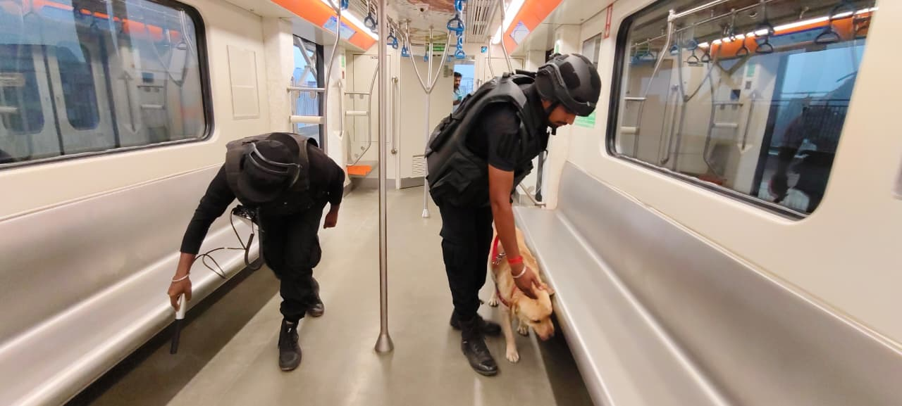 पटना मेट्रो स्टेशन पर ATS की मॉक ड्रिल, ISBT स्टेशन पर हाई अलर्ट जैसा माहौल