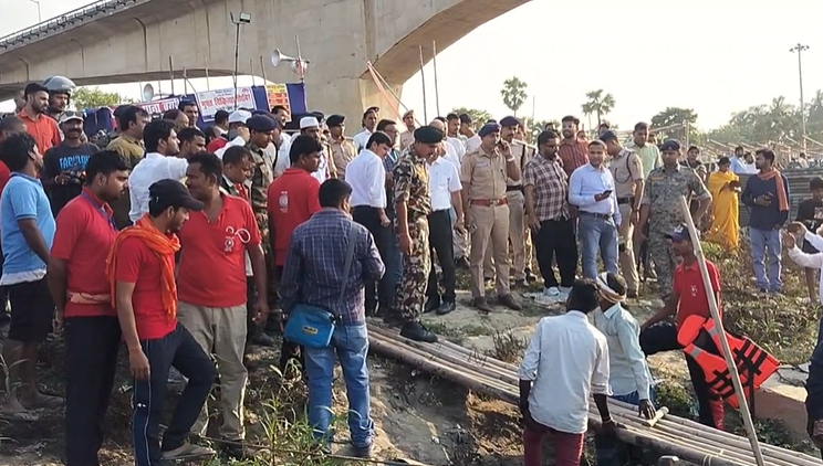 विक्रमशिला सेतु हादसे के बाद एक्शन में सरकार, CM सम्राट चौधरी ने किया एरियल सर्वे
