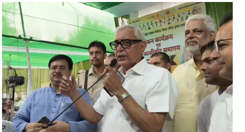 तिरहुत स्नातक सीट से अभिषेक झा ने किया नामांकन, NDA नेताओं ने किया शक्ति प्रदर्शन