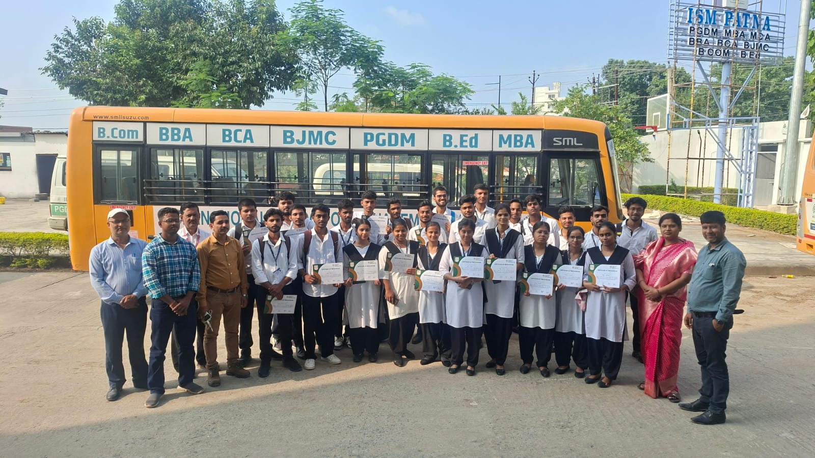 पटना में ‘आज से आगे के गांधी जी’ पर विशेष व्याख्यान, ISM के विद्यार्थियों ने समझे गांधीवादी विचार