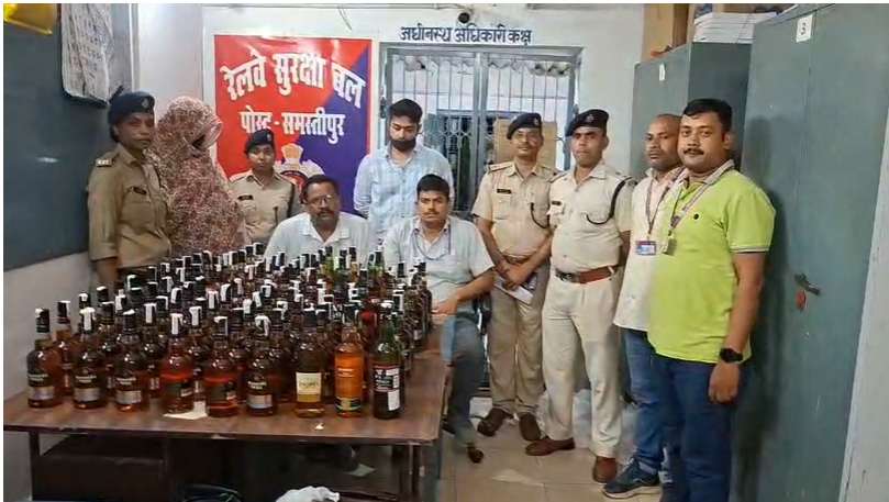 देखने में मॉडल जैसी, लेकिन निकली शराब तस्कर: काले लिबास में AC-1 कोच में कर रही थी सफर