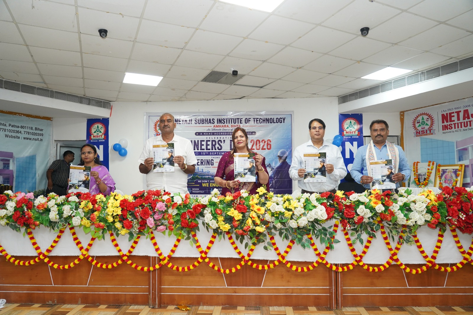 NSIT कॉलेज में उत्साह से मना इंजीनियरिंग दिवस, Alumni सम्मान के साथ Buildathon प्रतियोगिता का आयोजन