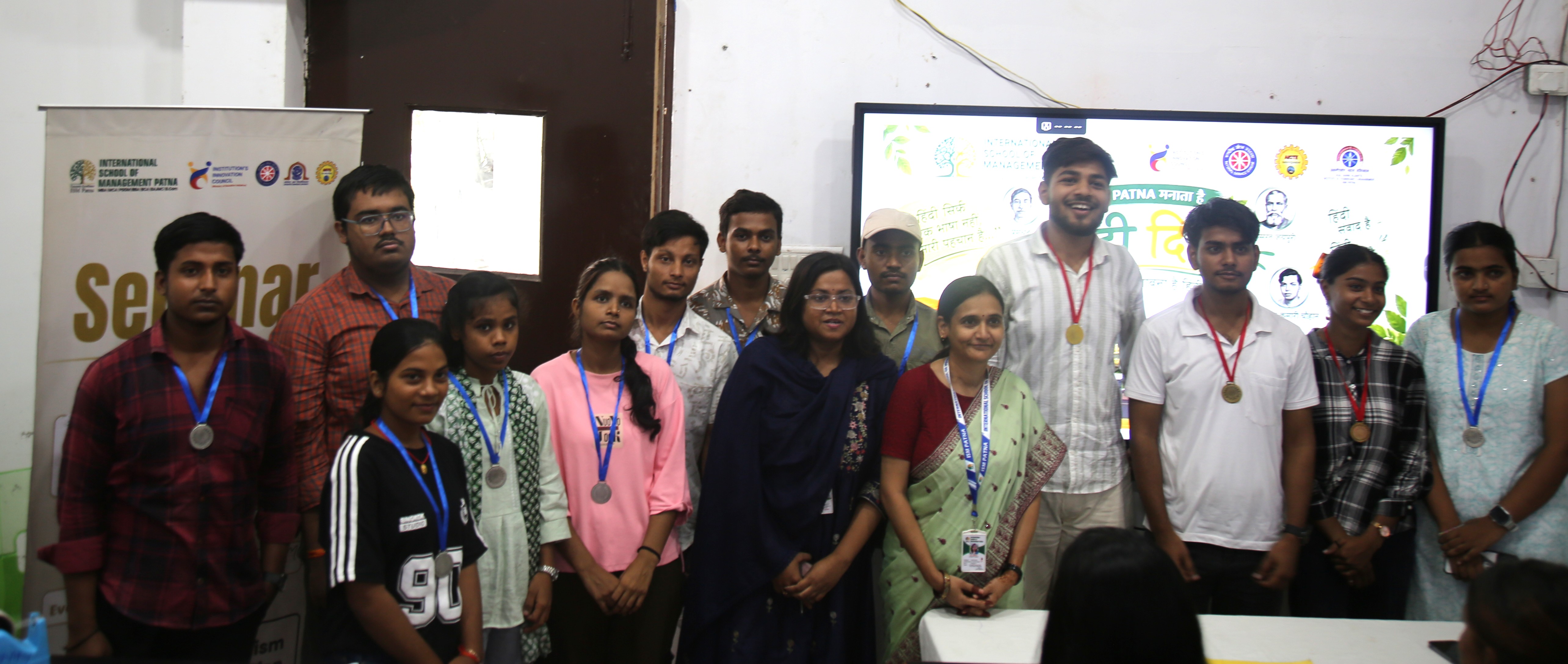ISM पटना में विशेष कार्यक्रम का आयोजन, कविता, भाषण और रचनात्मक अभिव्यक्ति के साथ मनाया गया हिंदी दिवस