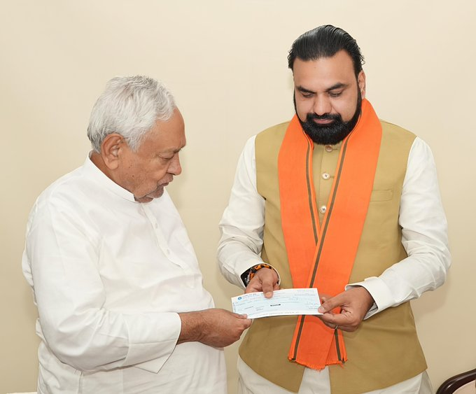 नीतीश से मिलने पहुंचे सम्राट: MLC चुनाव और लड़कियों के साथ छेड़खानी की घटना पर हुई चर्चा 