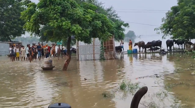 जहानाबाद के बाढ़ प्रभावित इलाकों का DM ने किया ग्राउंड विजिट, ग्रामीणों की समस्याओं का लिया जायजा